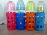 婴幼儿玻璃奶瓶 防爆玻璃奶瓶 玻璃奶瓶180ml[供应]_婴幼儿用品